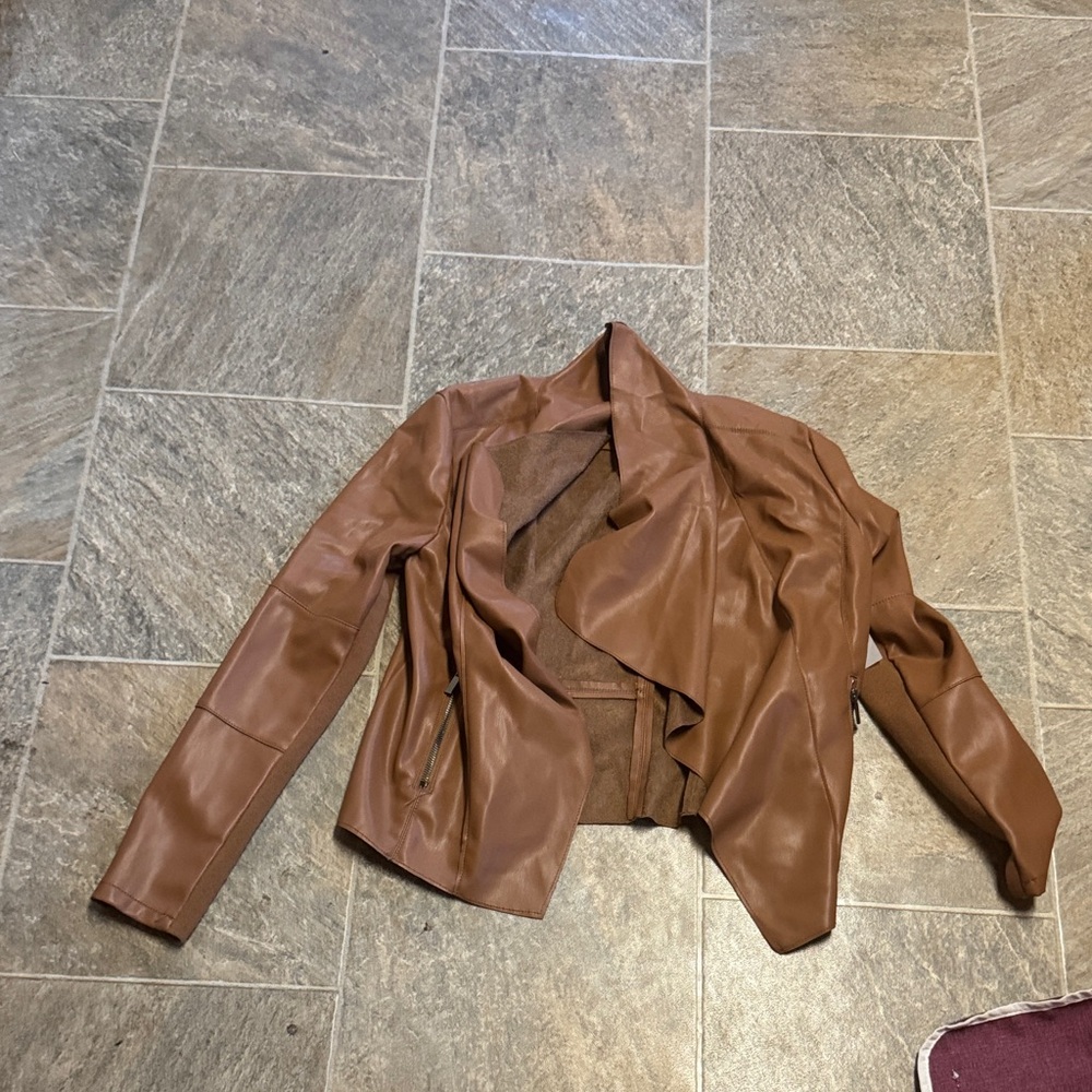 Bagatelle Tan Leather Women's Jacket